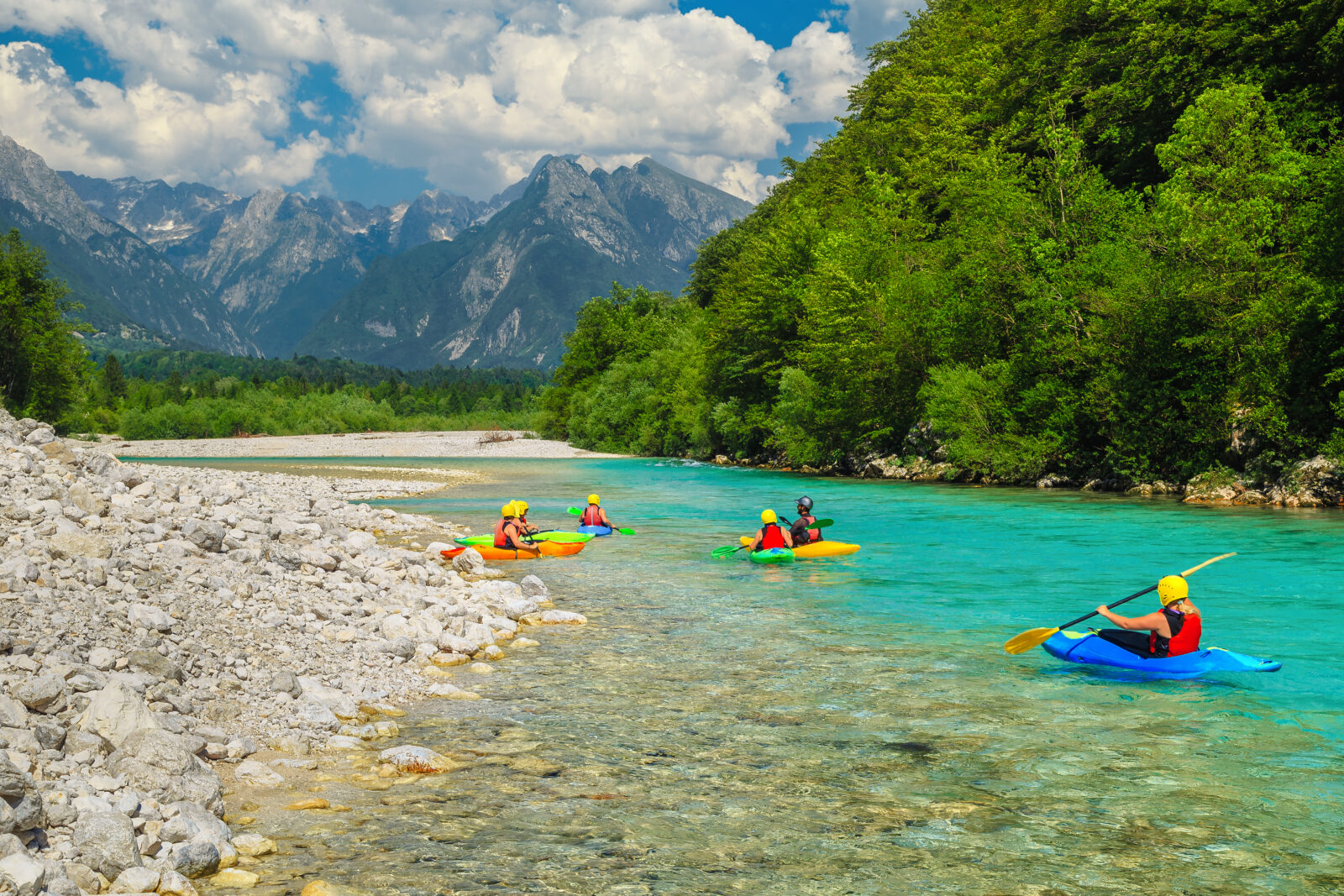 Doživetje kot je Rafting Bovec ga težko pozabiš